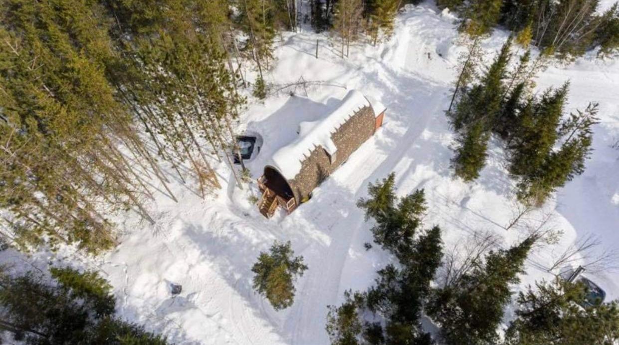 Chalet Alice A Louer Avec Spa Mauricie Saint-Alexis-des-Monts Exterior photo